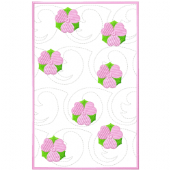 Flowers And Tree Embroidery Design 2 Flowers And Tree Embroidery Design 2